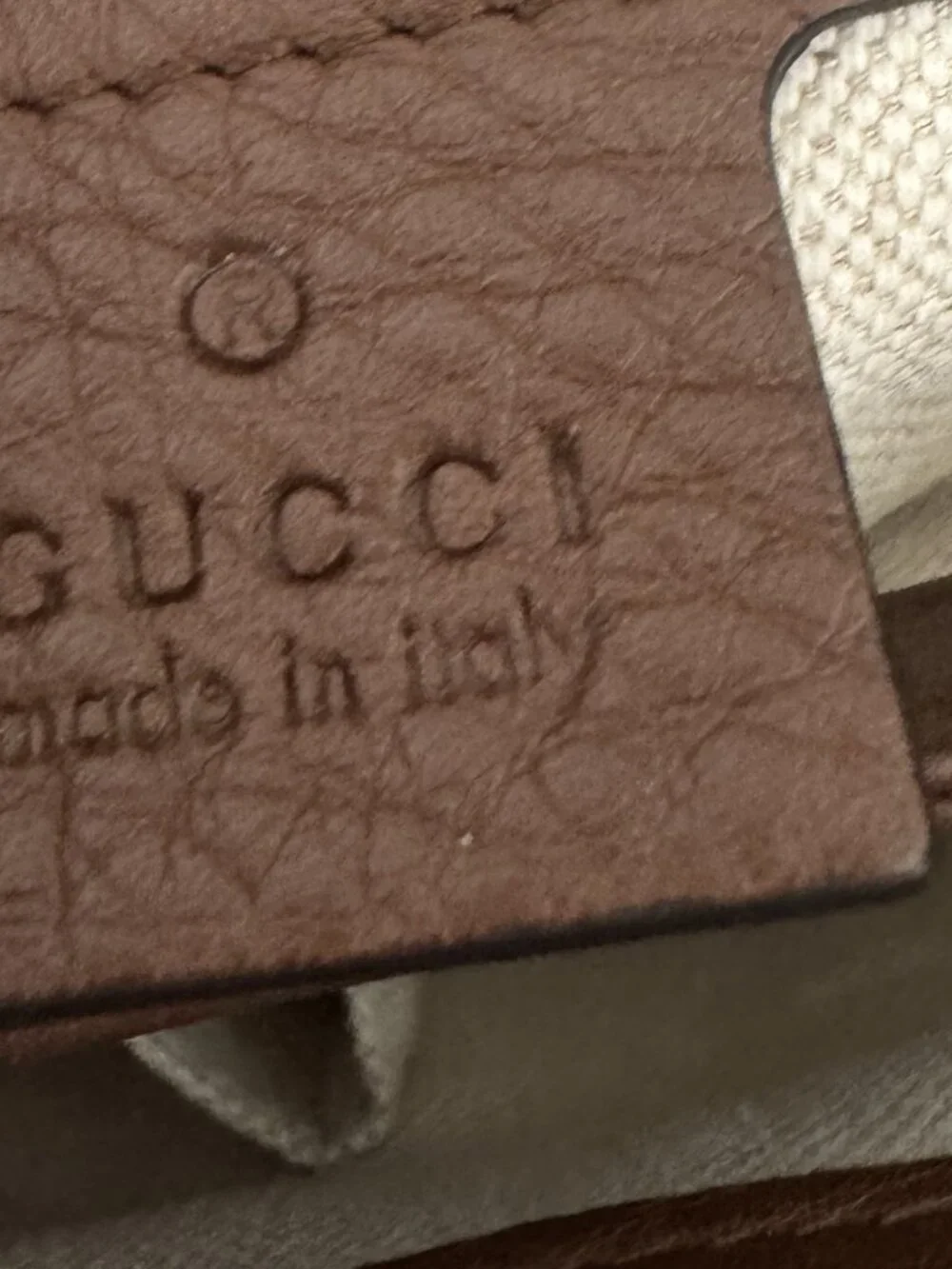 Gucci GG Marmont Brown Leather Shoulder Bag | Medium | Gold Hardware - Picture 12 of 16